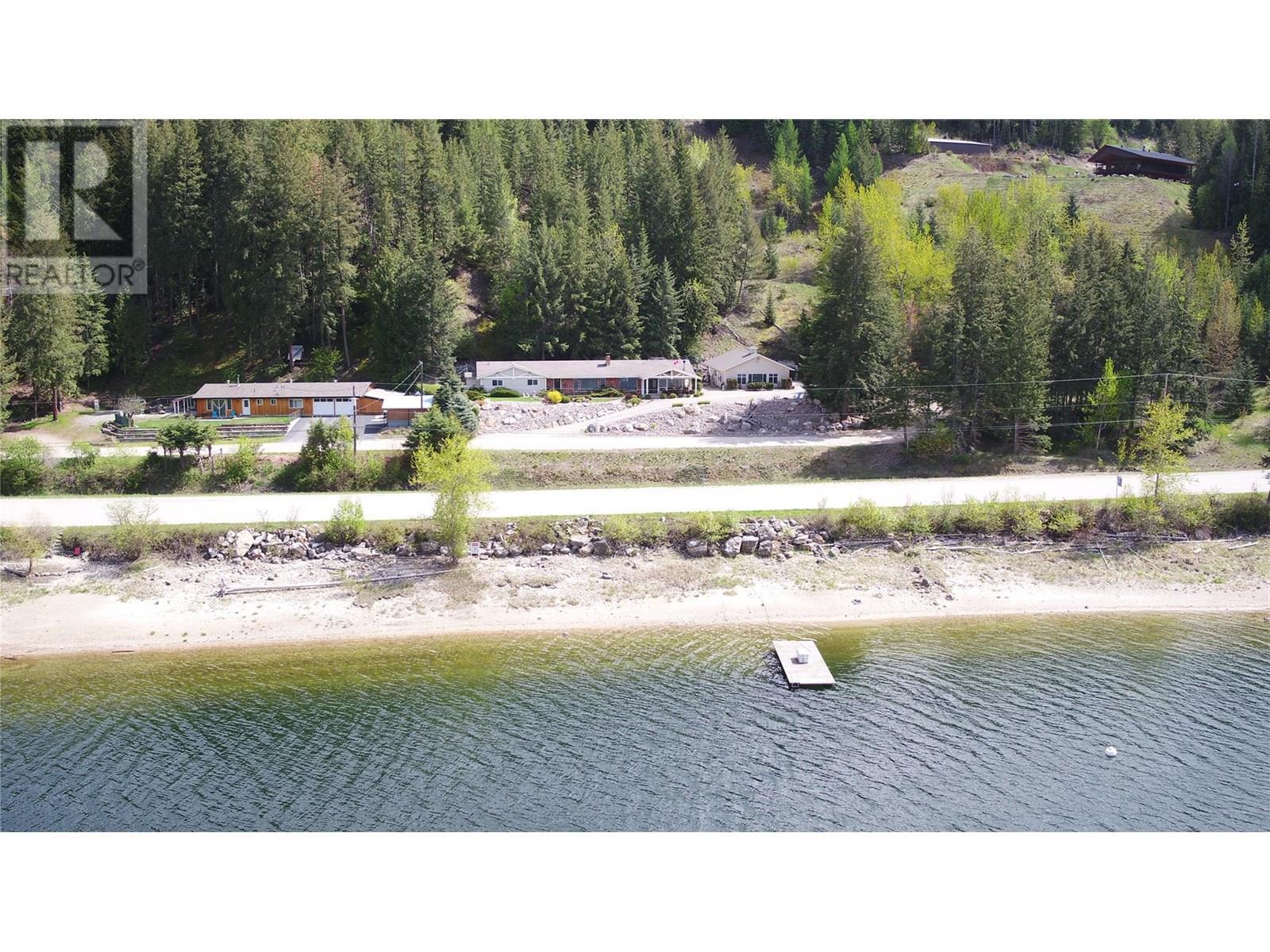 9178 Clancy Frontage Road, Mara, BC - Outdoor With Body Of Water With View