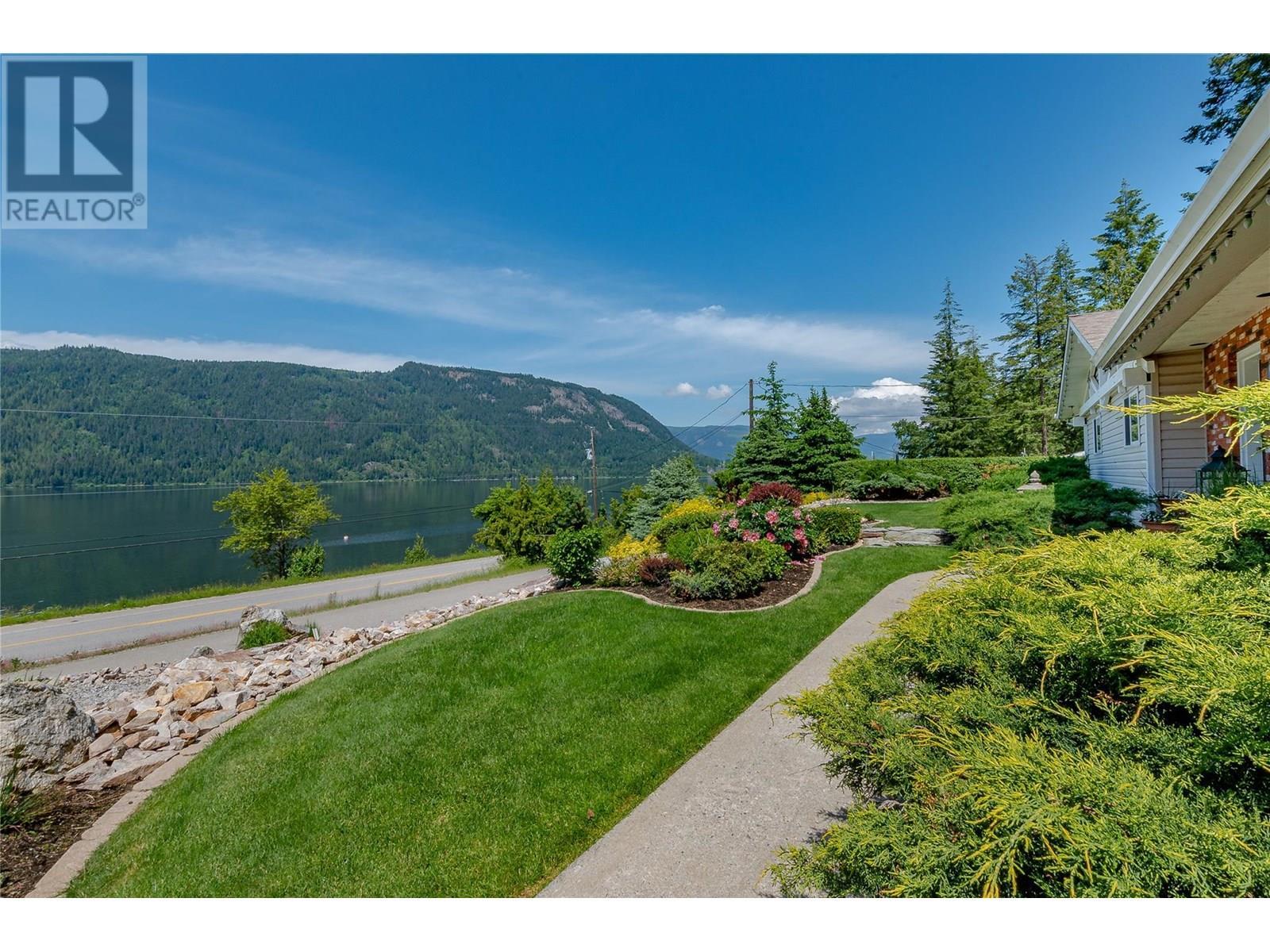 9178 Clancy Frontage Road, Mara, BC - Outdoor With View