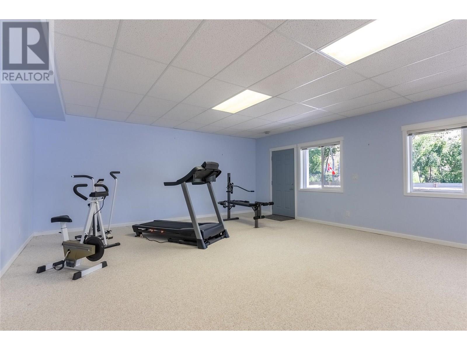 3727 Overlander Drive, Kamloops, BC - Indoor Photo Showing Gym Room