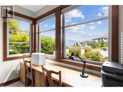 View from lower level bedroom 1. -