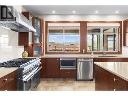 48"" gas/electric stove with steam oven and built in microwave -