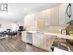 1 bedroom legal suite kitchen. -