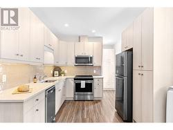 1 bedroom legal suite kitchen. -