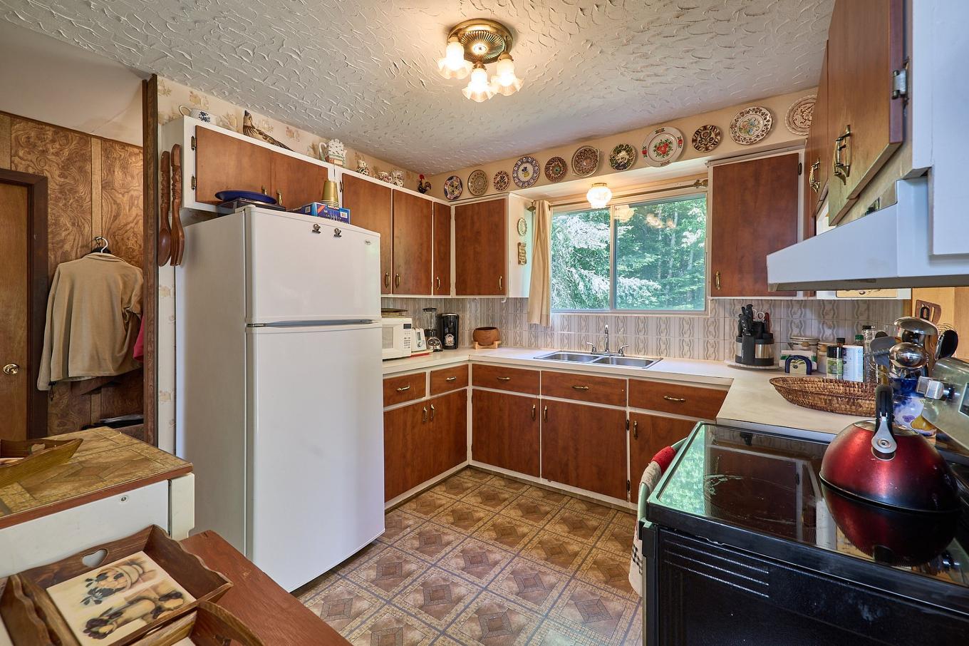 Cuisine - 81 Ch. Tong-Il-Ro, Saint-Donat, QC - Indoor Photo Showing Kitchen With Double Sink