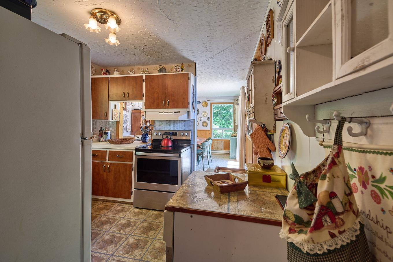 Cuisine - 81 Ch. Tong-Il-Ro, Saint-Donat, QC - Indoor Photo Showing Kitchen