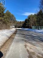 Winter Street view of frontage of the Lot -