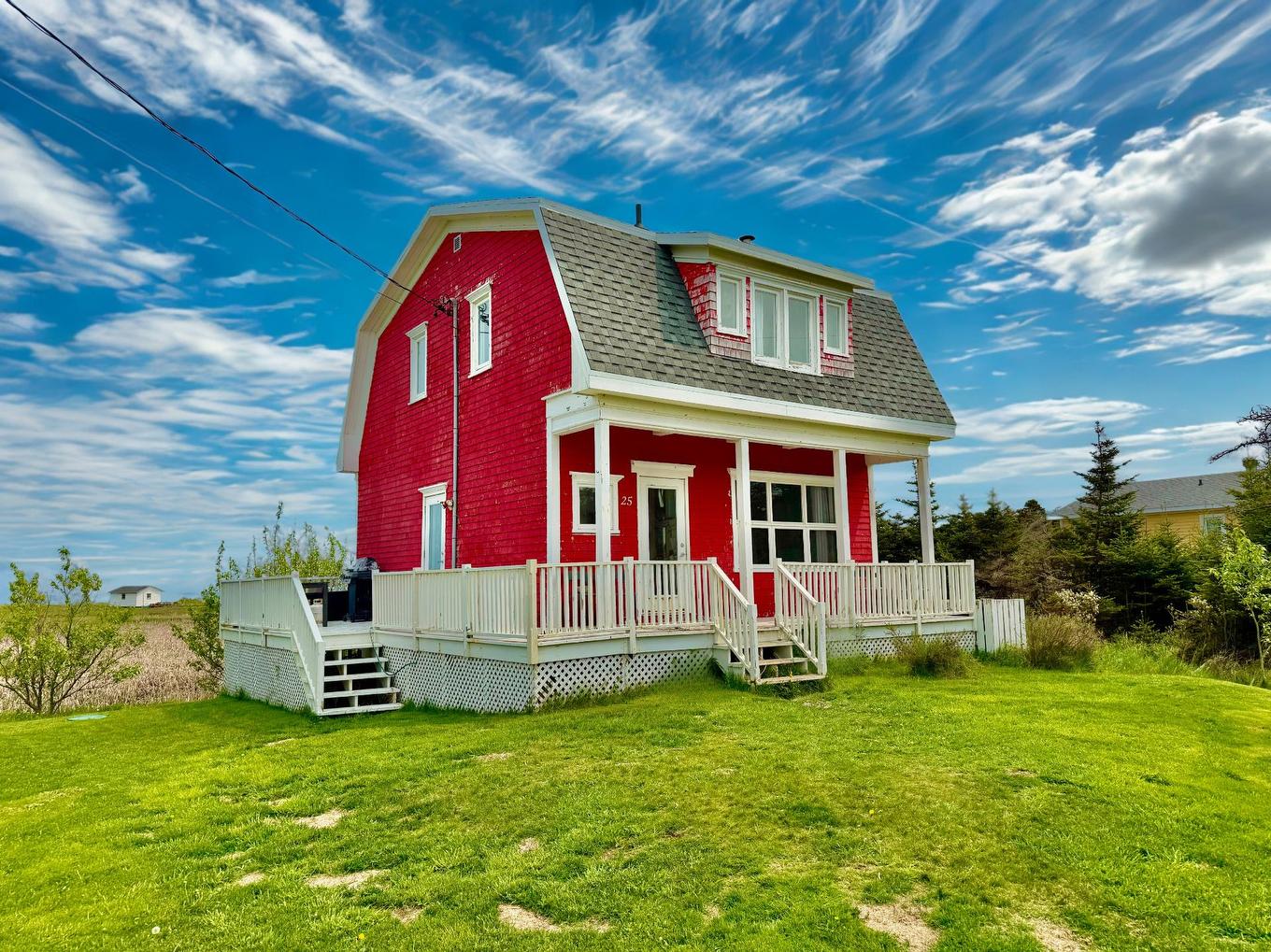 Frontage - 25 Ch. Du Camping, Les Îles-De-La-Madeleine, QC - Outdoor With Deck Patio Veranda