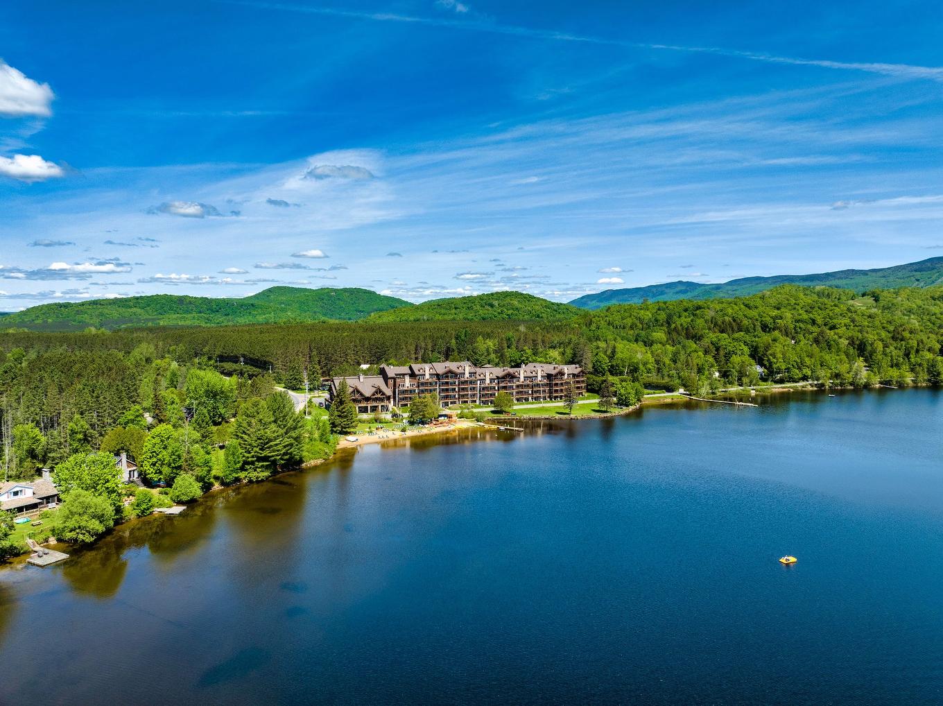 Aerial photo - 26-2396 Rue Labelle, Mont-Tremblant, QC - Outdoor With Body Of Water With View