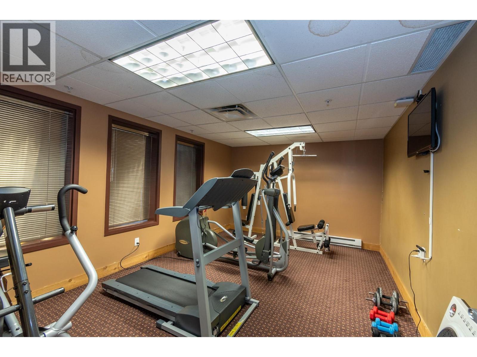 5340 Big White Road Unit# 227, Big White, BC - Indoor Photo Showing Gym Room