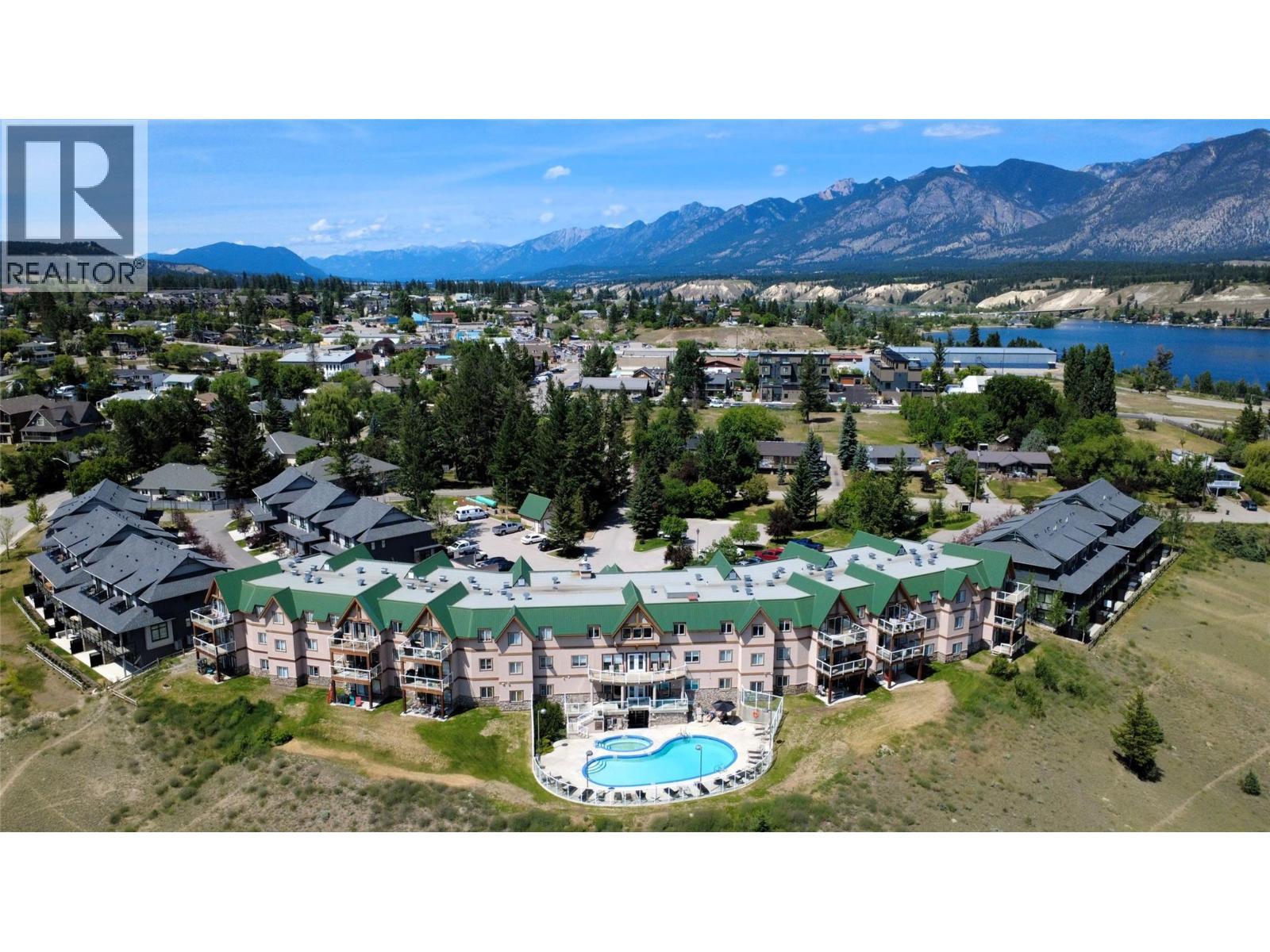 701 14A Crescent Unit# 213 I, Invermere, BC - Outdoor With Body Of Water With View
