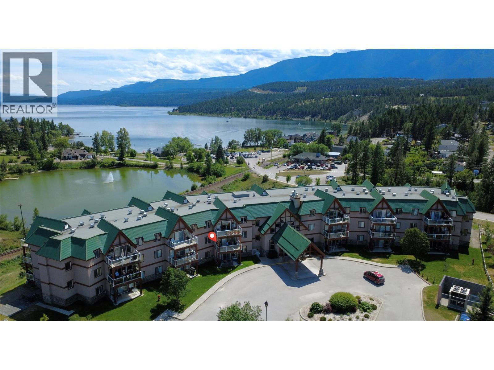 701 14A Crescent Unit# 213 I, Invermere, BC - Outdoor With Body Of Water With View