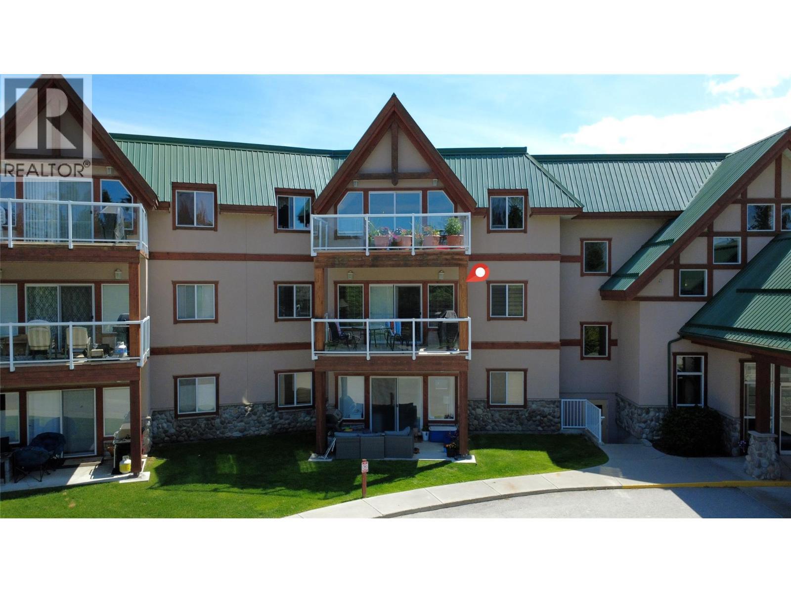 701 14A Crescent Unit# 213 I, Invermere, BC - Outdoor With Balcony With Facade