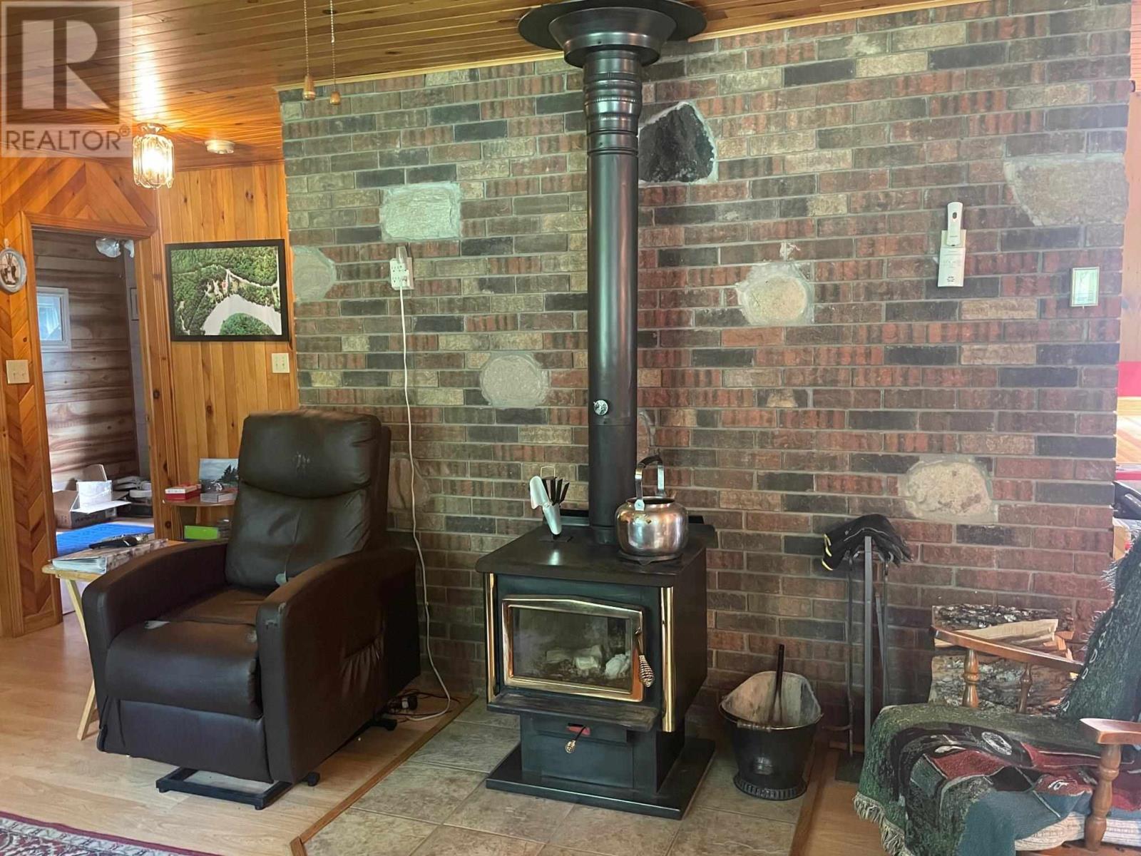 98 Whispering Pines, Batchewana, ON - Indoor With Fireplace