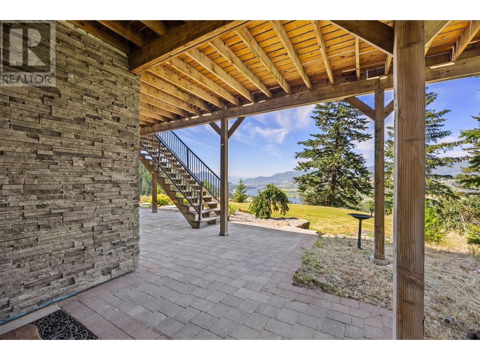 Lower patio - 365 Riverwind Drive, Chase, BC - Outdoor
