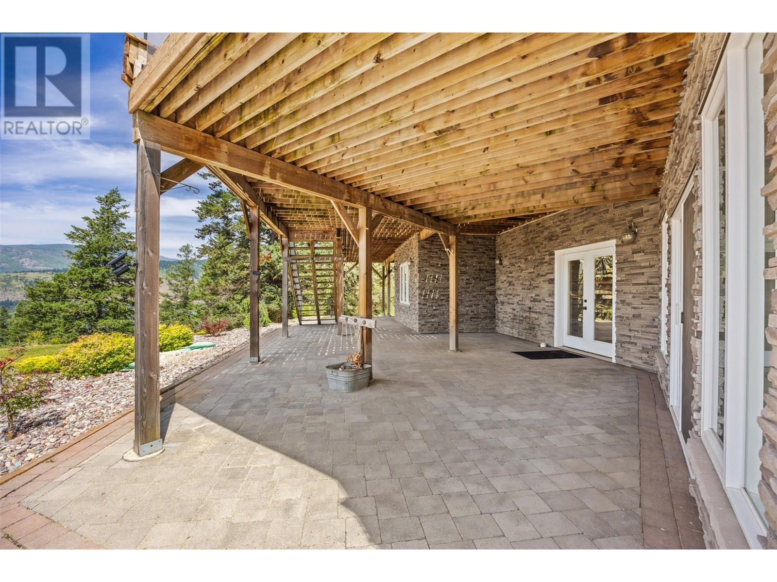 Lower patio - 365 Riverwind Drive, Chase, BC - Outdoor