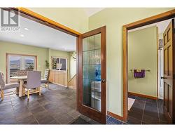 Foyer, entrance to dining room -