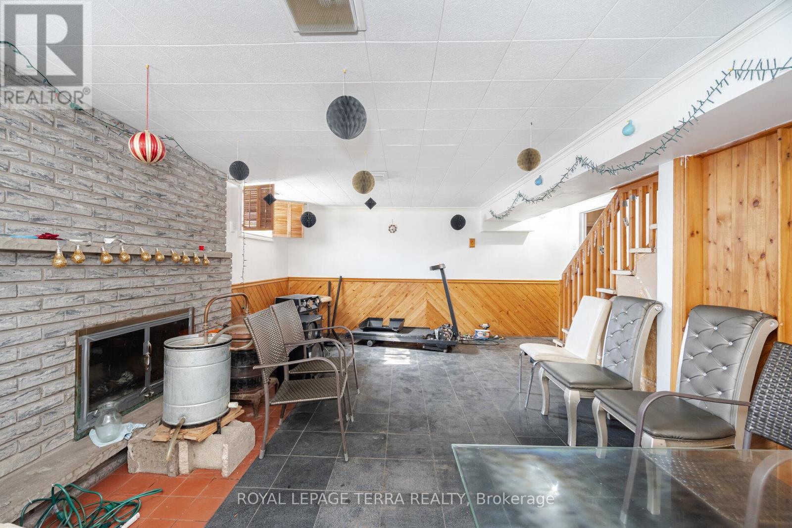 14457 Bramalea Road, Caledon, ON - Indoor With Fireplace