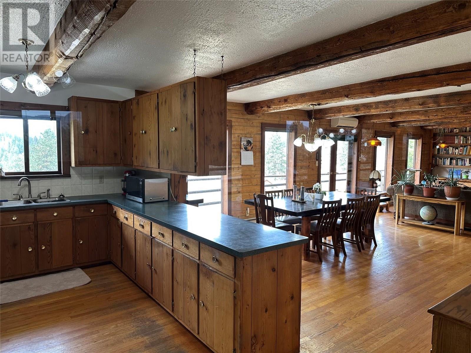 3655 Mclean Creek Road, Okanagan Falls, BC - Indoor Photo Showing Kitchen With Double Sink
