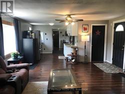 open concept livingroom- kitchen -