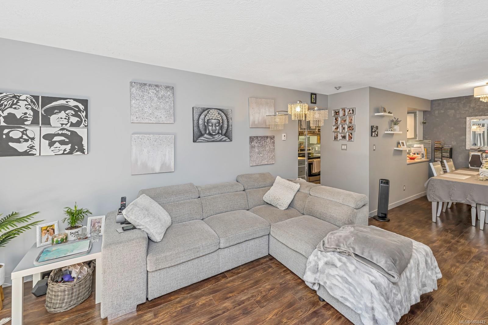 206-1223 Johnson St, Victoria, BC - Indoor Photo Showing Living Room