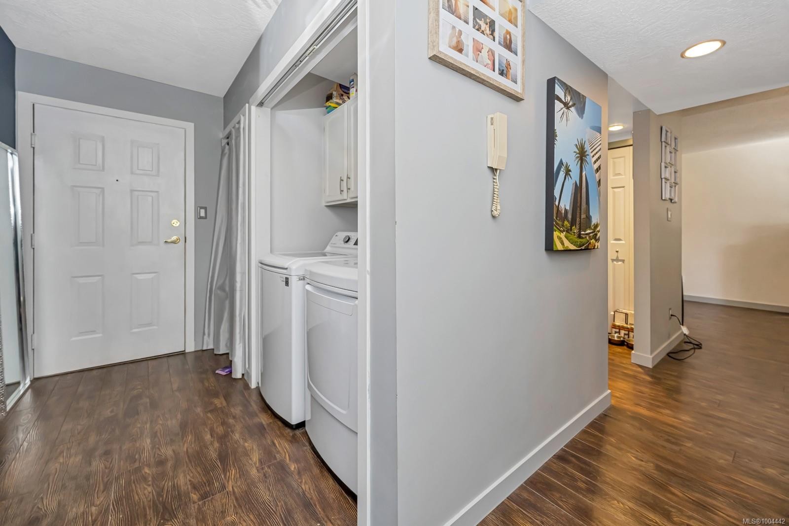 206-1223 Johnson St, Victoria, BC - Indoor Photo Showing Laundry Room