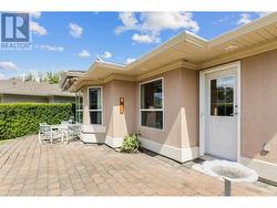 south facing patio -