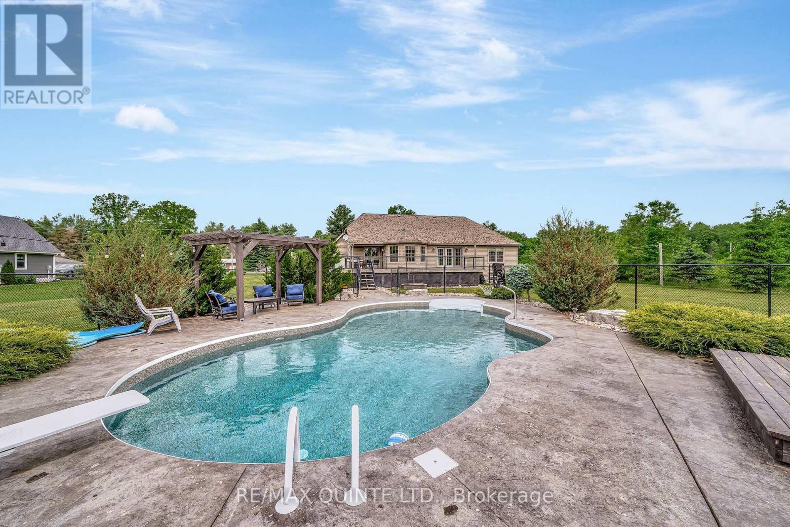 27 Charles Road, Tweed (Hungerford (Twp)), ON - Outdoor With In Ground Pool With Backyard