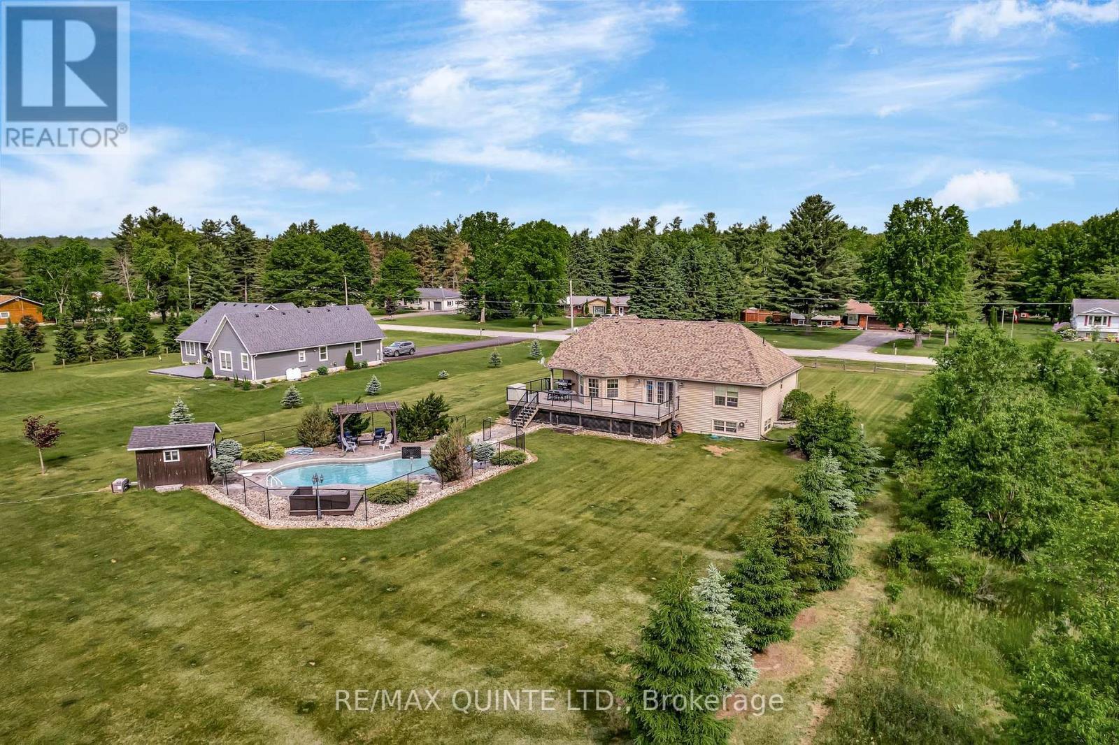 27 Charles Road, Tweed (Hungerford (Twp)), ON - Outdoor With In Ground Pool With View