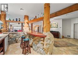 Downstairs entertainment area -