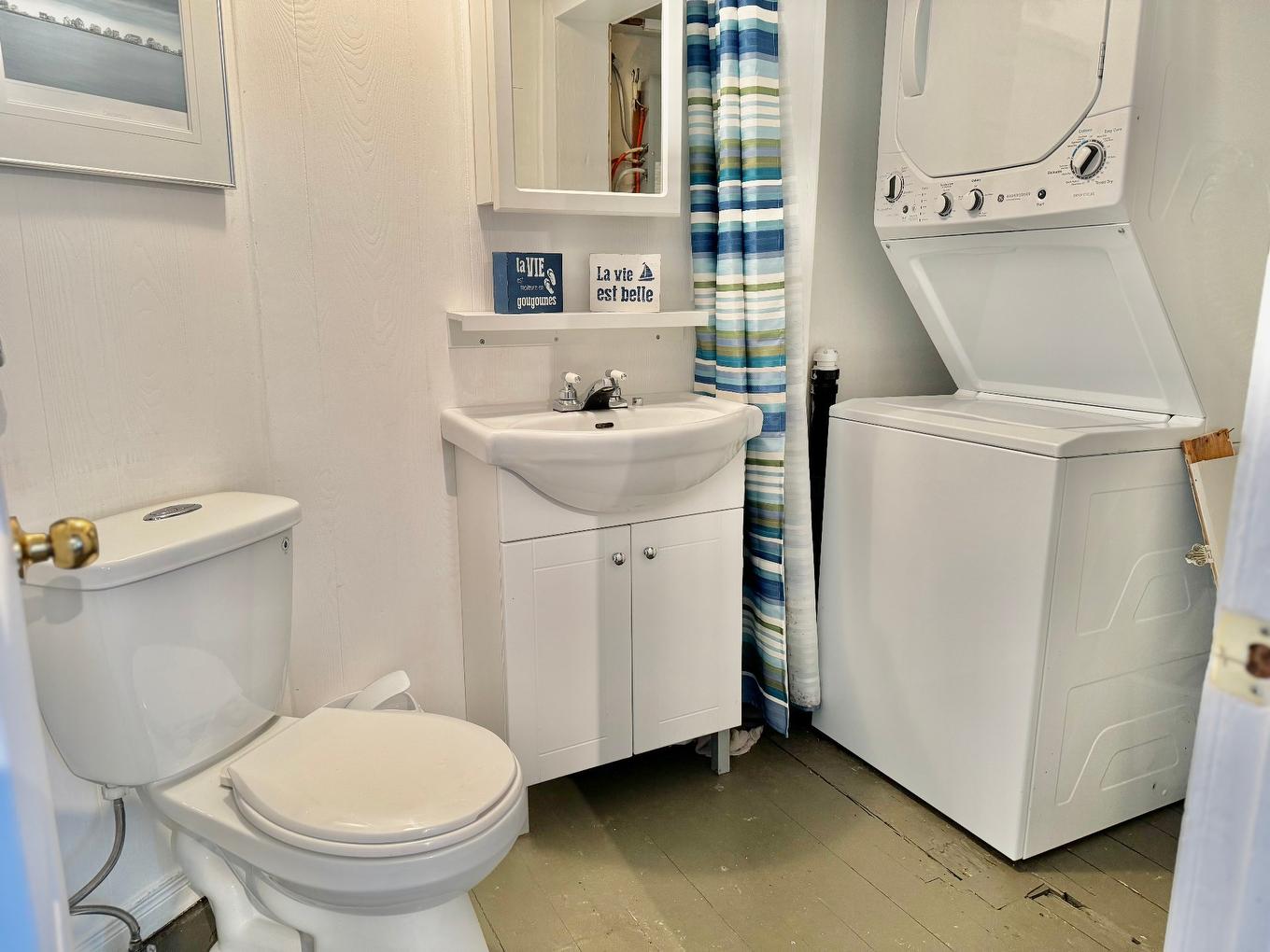 Bathroom - 402 Ch. De La Martinique, Les Îles-De-La-Madeleine, QC - Indoor Photo Showing Laundry Room