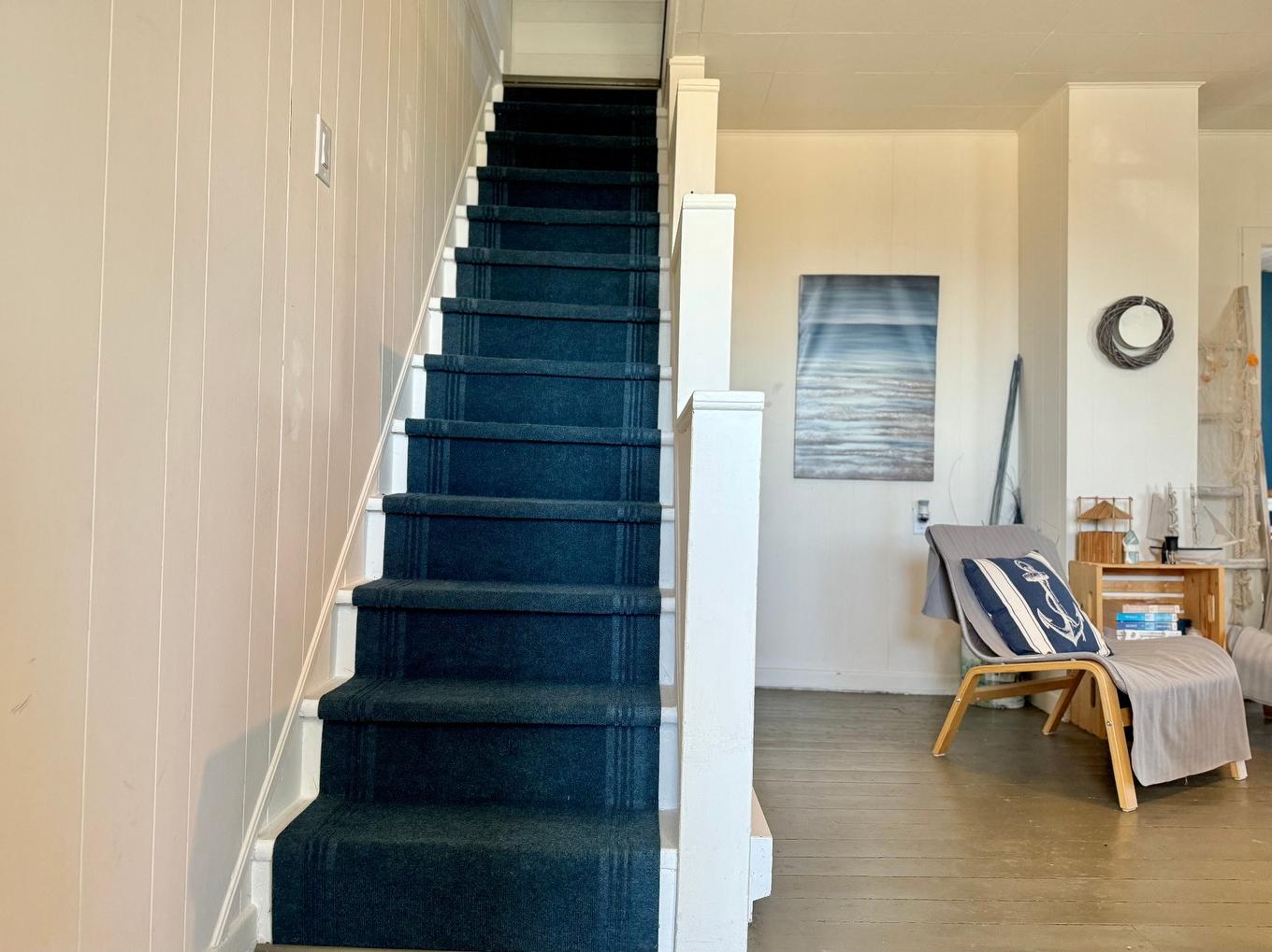 Staircase - 402 Ch. De La Martinique, Les Îles-De-La-Madeleine, QC - Indoor Photo Showing Other Room