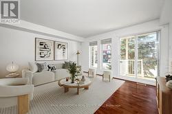 Virtually Staged-Living Room -