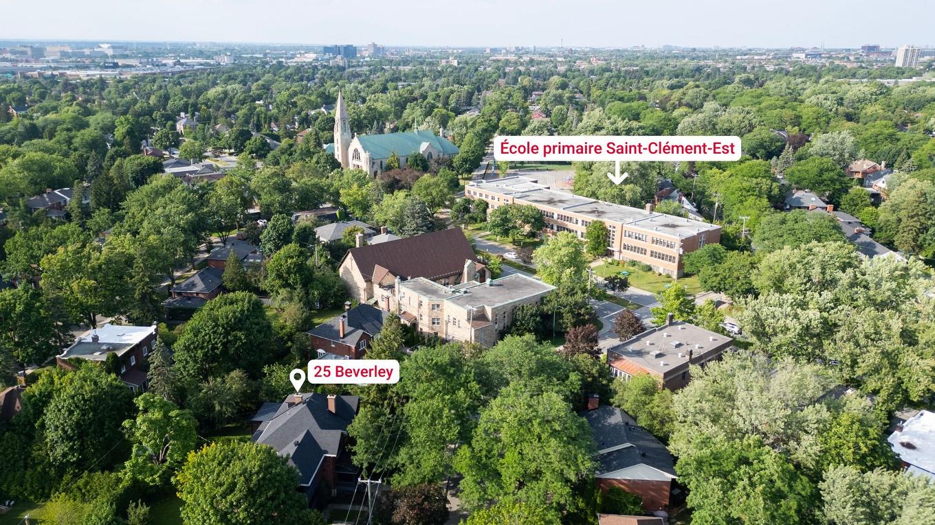 Aerial photo - 25 Av. Beverley, Mont-Royal, QC - Outdoor With View