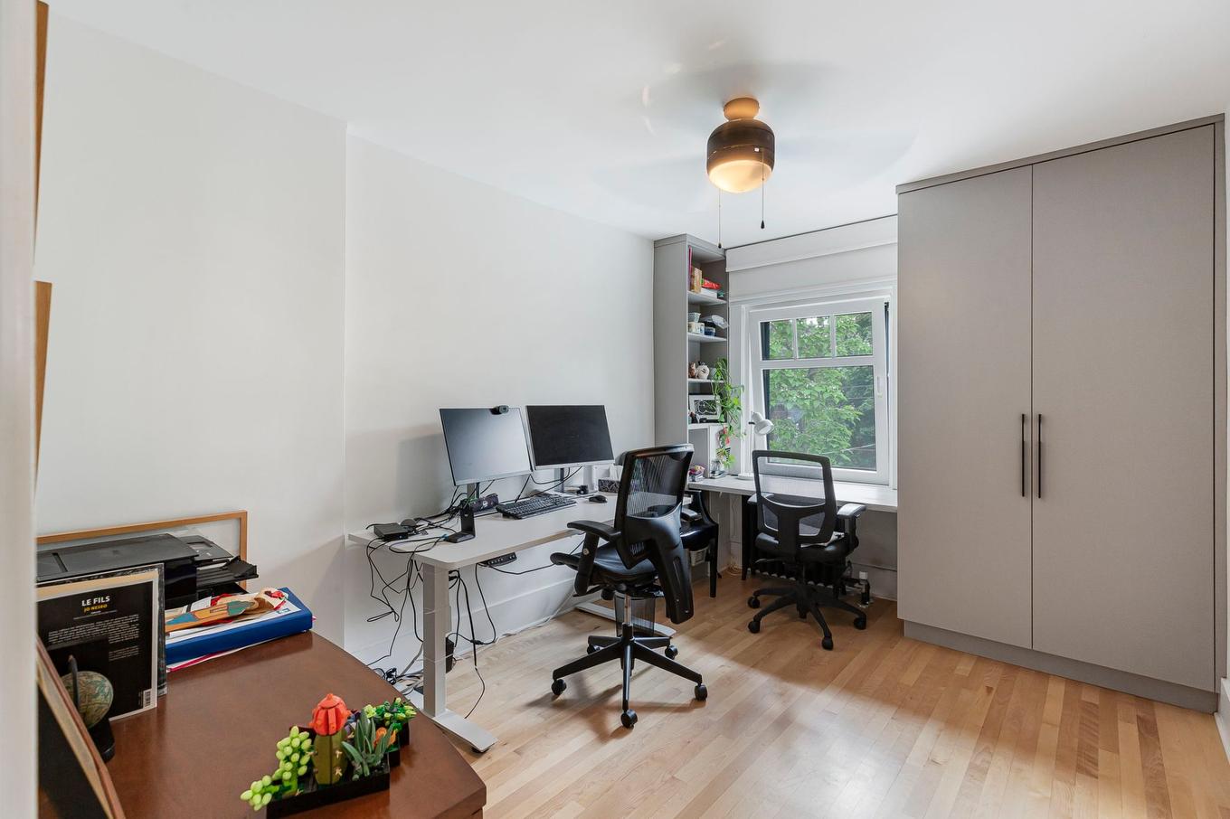 Bedroom - 25 Av. Beverley, Mont-Royal, QC - Indoor Photo Showing Office