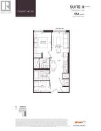 Canary House Unit 611 Floor Plan -