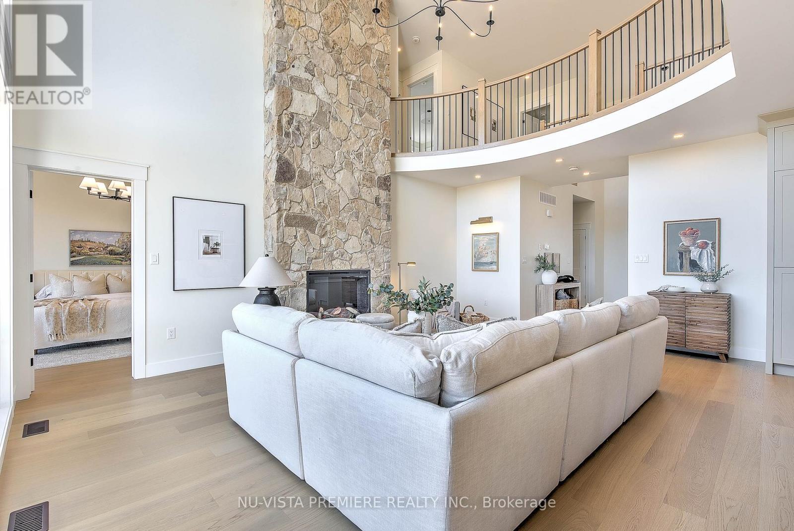 Lot 14 Harvest Lane, Thames Centre, ON - Indoor Photo Showing Living Room With Fireplace
