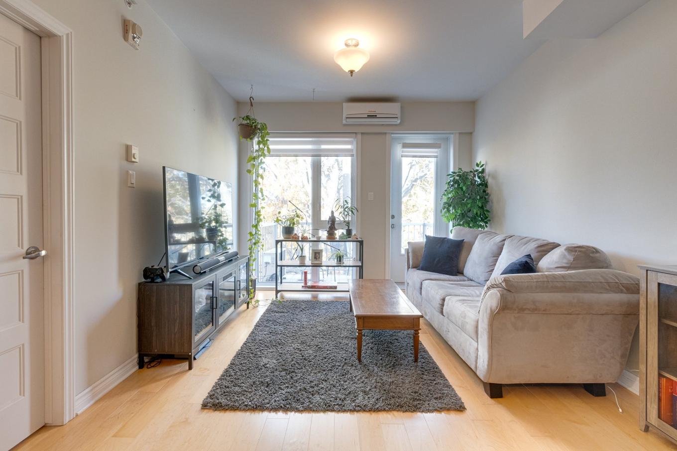 Salon - 306-7700 Rue De Lavaltrie, Montréal (Mercier/Hochelaga-Maisonneuve), QC - Indoor Photo Showing Living Room