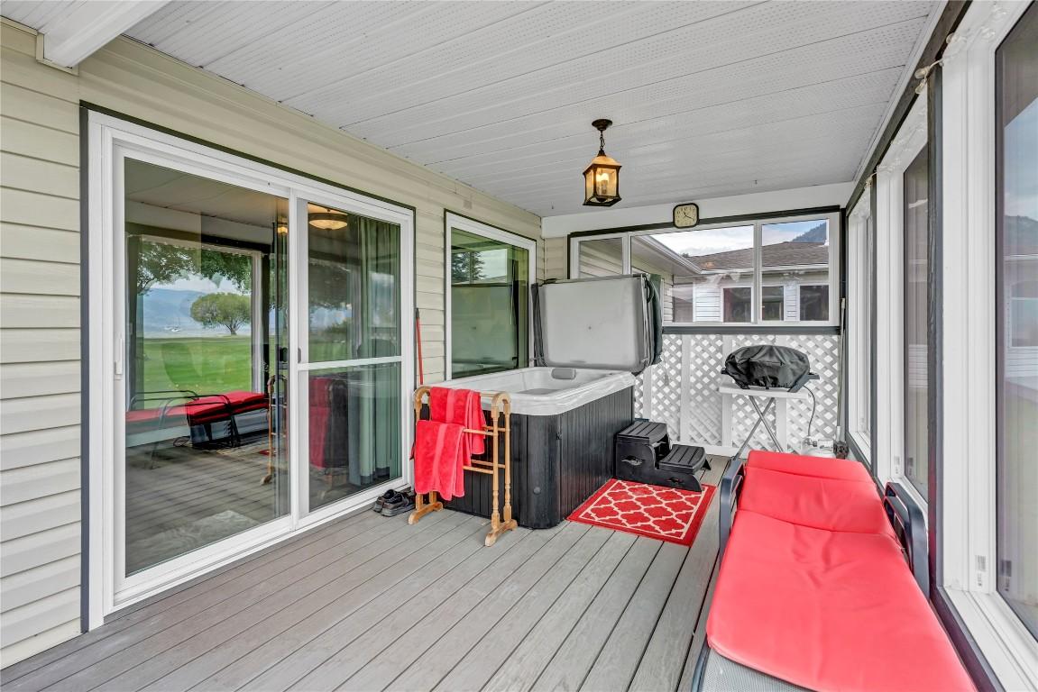 55 Kingfisher Drive, Penticton, BC - Outdoor With Deck Patio Veranda With Exterior
