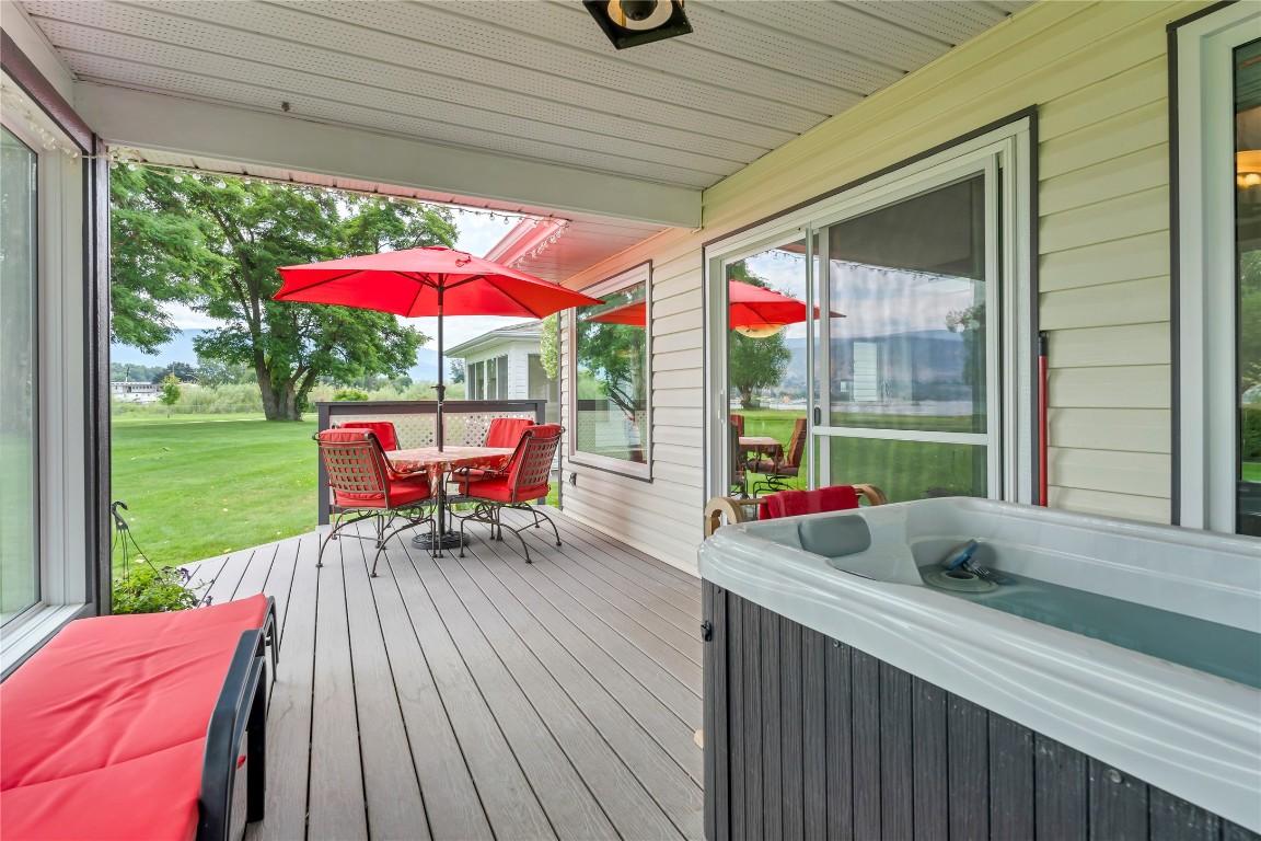 55 Kingfisher Drive, Penticton, BC - Outdoor With Deck Patio Veranda With Exterior