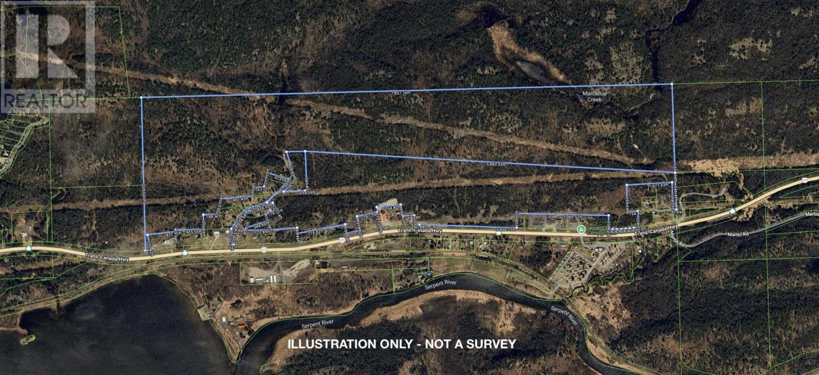 Highway 17 Sheppards Lane/Strawberry Hill Rd, Township Of North Shore, Spragge, ON