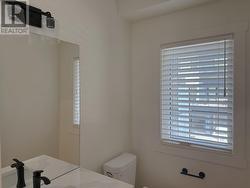 Bright, spacious powder room -