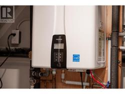 Home includes Navien on demand hot water system -