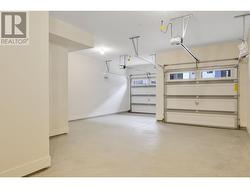 Double side by side garage. Large enough to fit a truck -