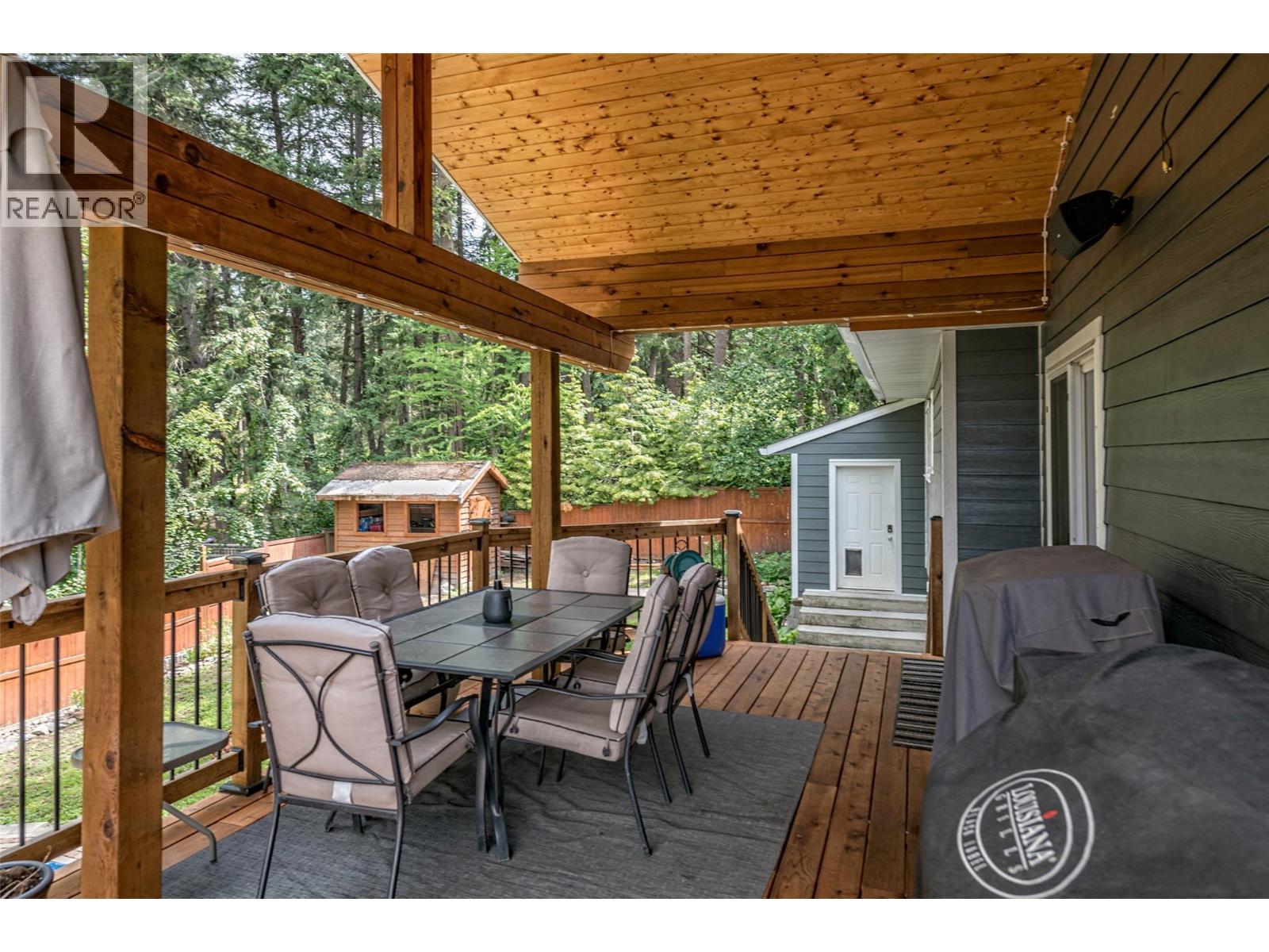 3286 Upper Mcleod Road, Spallumcheen, BC - Outdoor With Deck Patio Veranda With Exterior