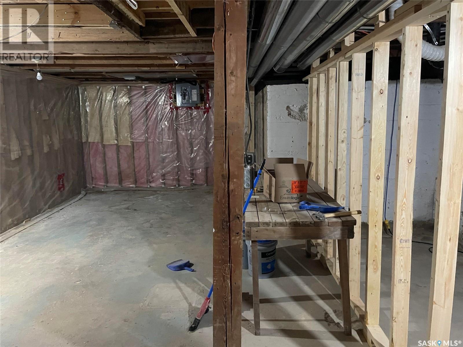 118 2Nd Street E, Lafleche, SK - Indoor Photo Showing Basement