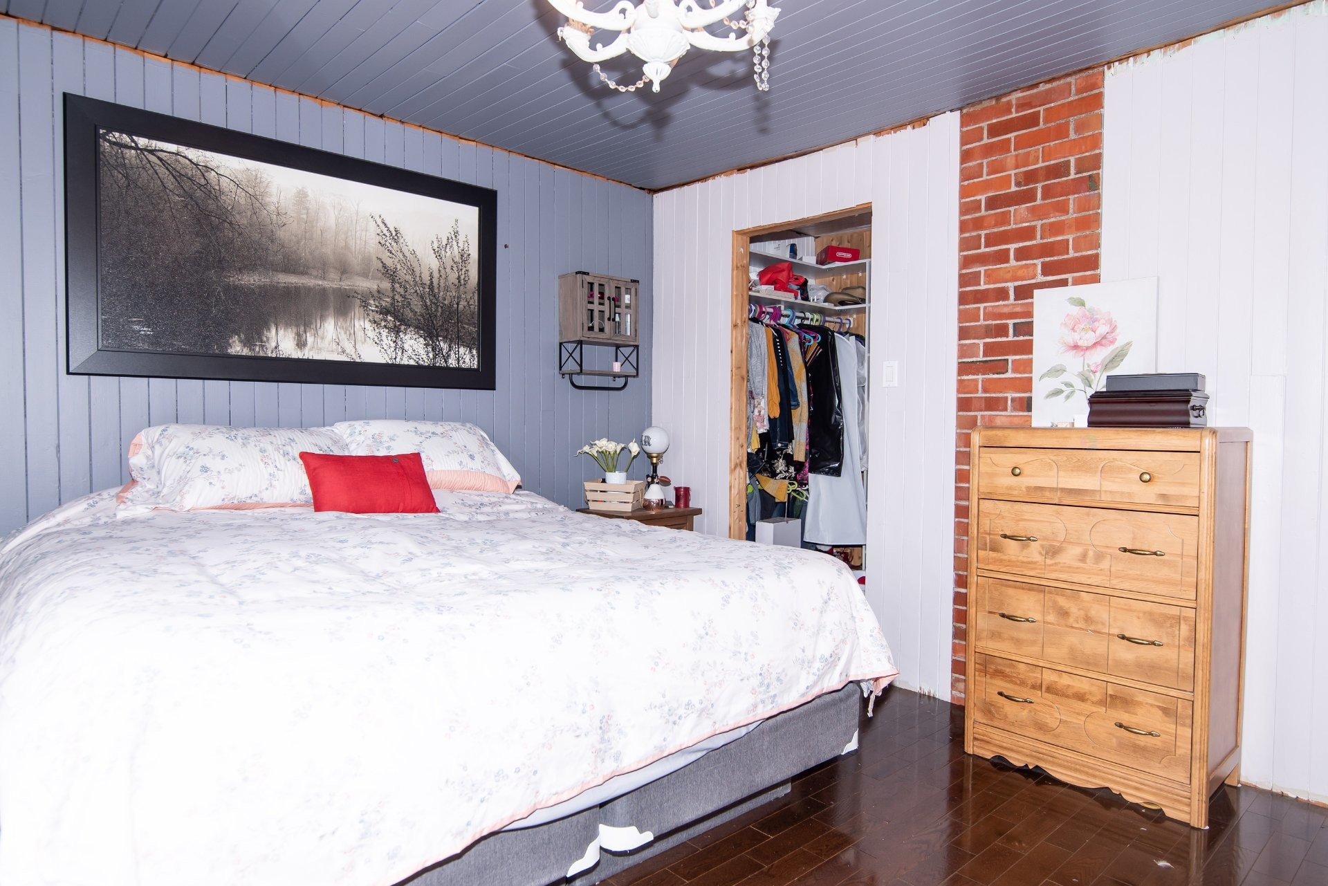 Chambre à coucher - 4191 4E Rang E., Sainte-Hélène-De-Kamouraska, QC - Indoor Photo Showing Bedroom