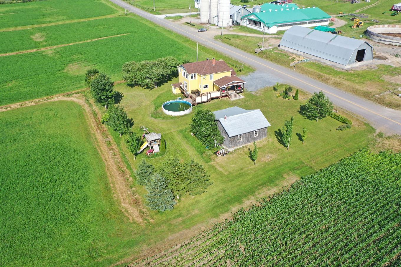 Aerial photo - 4191 4E Rang E., Sainte-Hélène-De-Kamouraska, QC - Outdoor With View