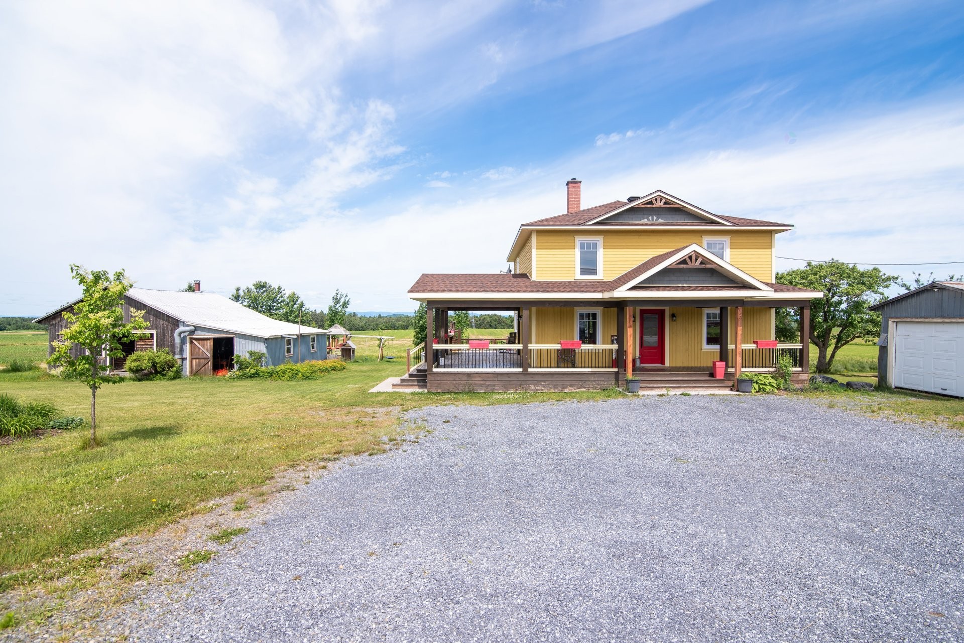 Façade - 4191 4E Rang E., Sainte-Hélène-De-Kamouraska, QC - Outdoor With Deck Patio Veranda With Facade