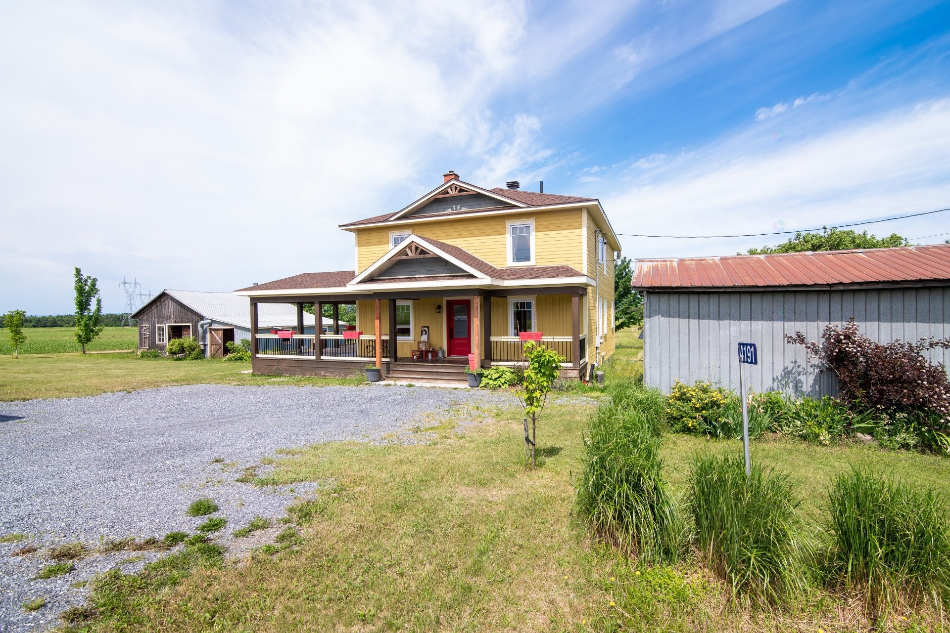 Façade - 4191 4E Rang E., Sainte-Hélène-De-Kamouraska, QC - Outdoor With Deck Patio Veranda With Facade