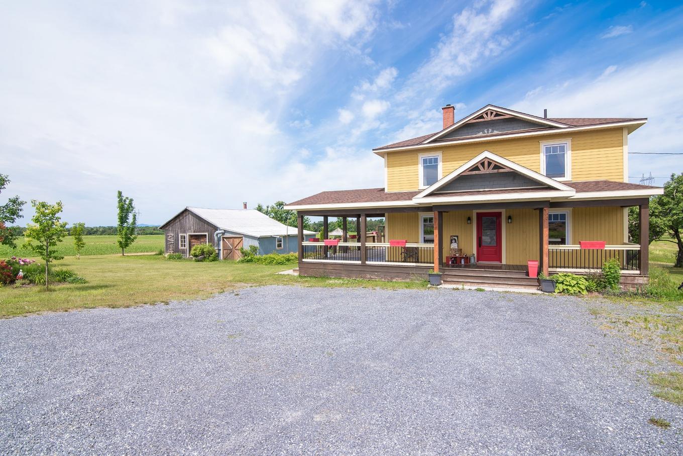 Frontage - 4191 4E Rang E., Sainte-Hélène-De-Kamouraska, QC - Outdoor With Deck Patio Veranda With Facade